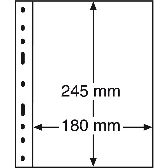 Karta na banknoty optima "1C" lub "1S" - Leuchtturm