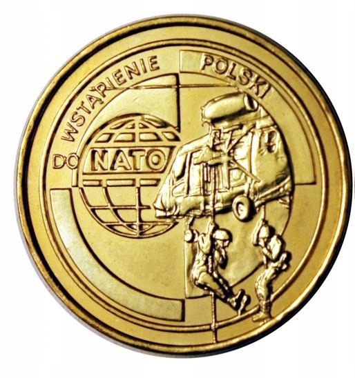 Moneta 2 zł - Wejście Polski do NATO